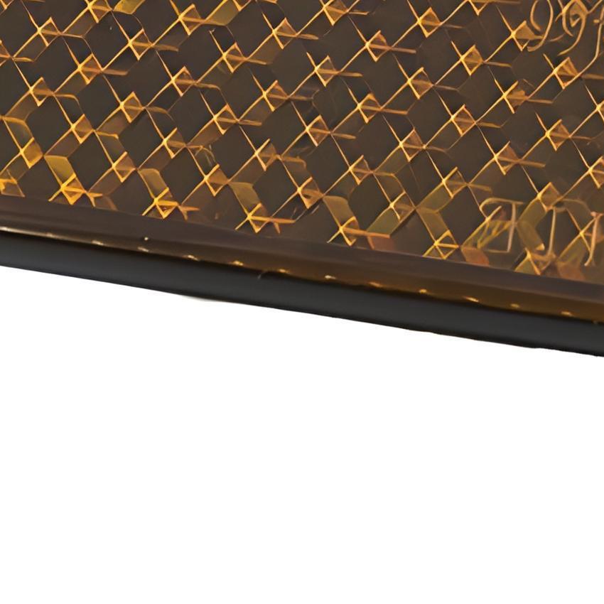 Reflector RMS 95x25mm, rectangular, self-adhesive, orange