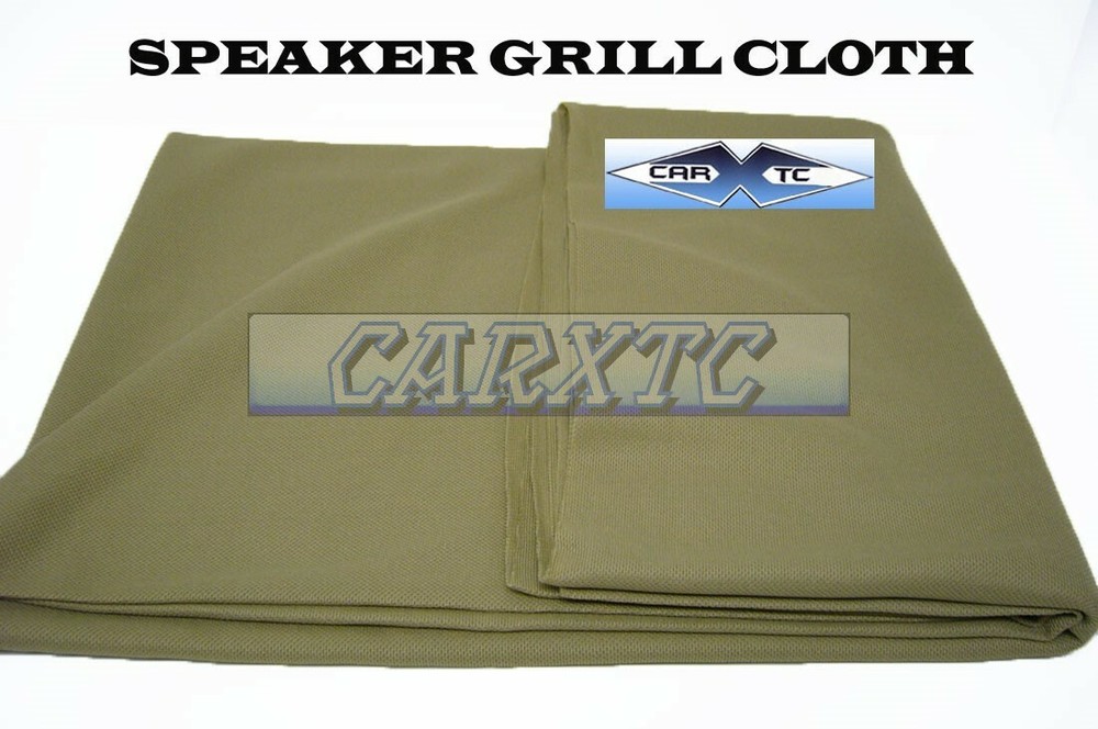 Speaker Grill Cloth - LIGHT SAND (Pro Grade) 66x36