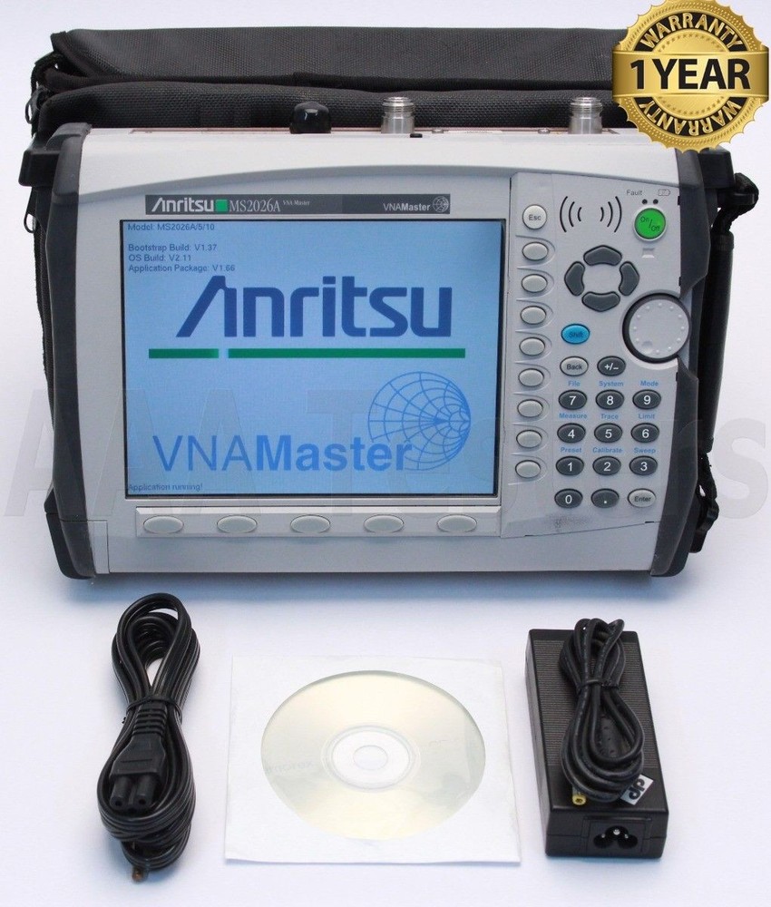 Anritsu MS2026A HandHeld VNA Master Vector Network Analyzer 6GHz MS2026