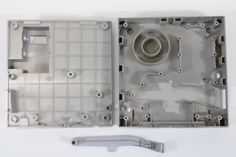 Nintendo GameCube Gameboy Advance GBA Player Replacement Shell Only Silver KPG62