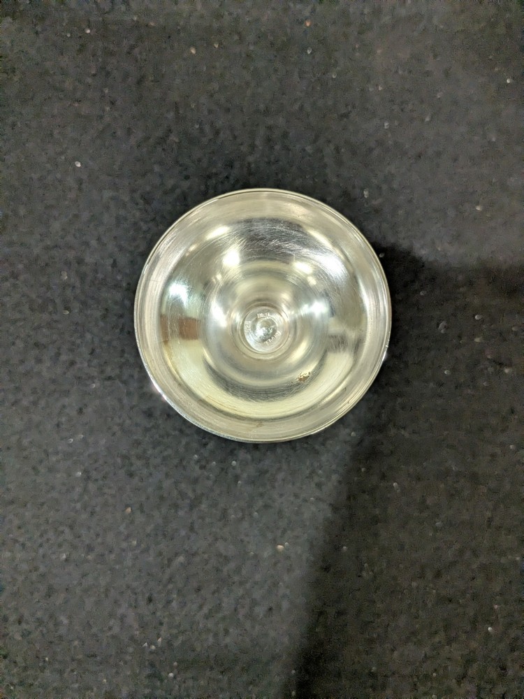 Modernist Sterling Silver Kiddush Cup 5" Tall