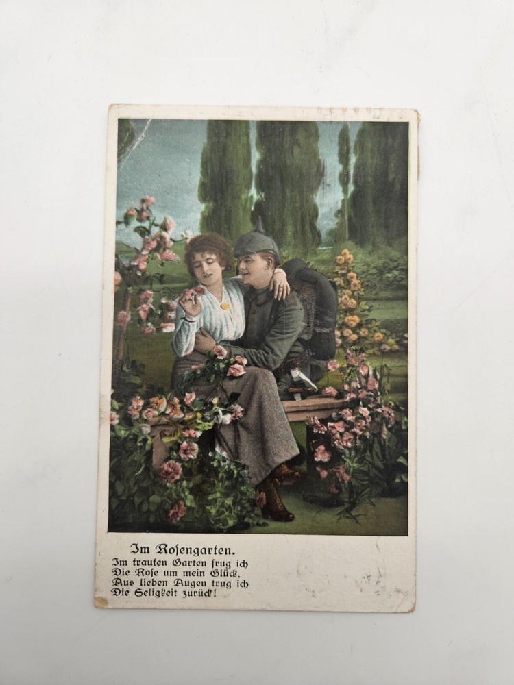 HA1984: Postcard, IN Rose Garden
