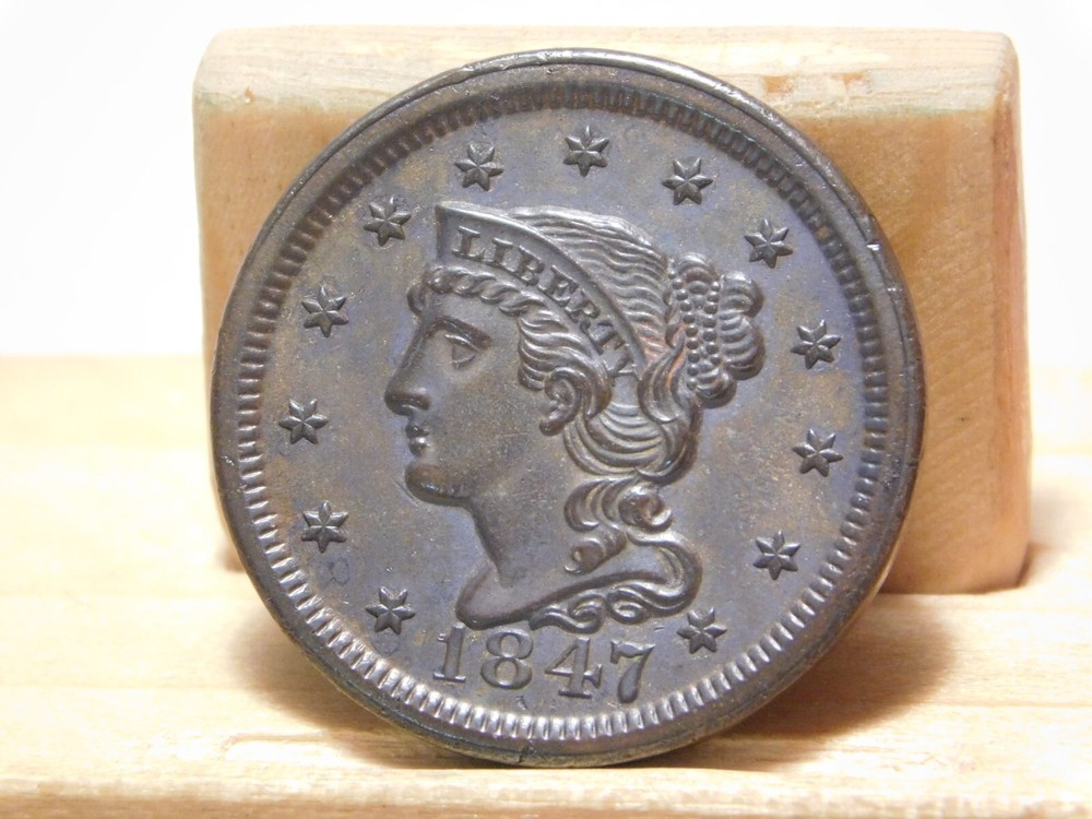 1847 U.S. large cent