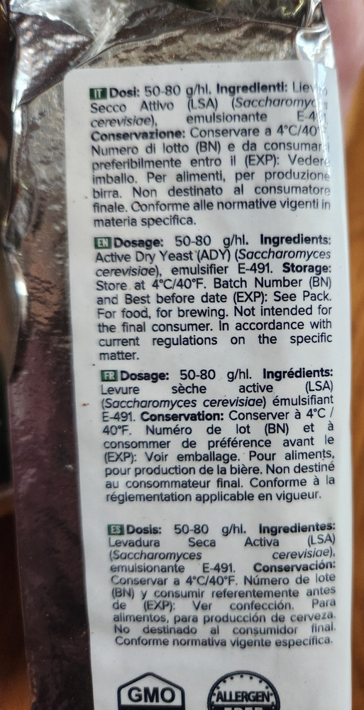 AEB Brewing FERMOALE AY4, 500G