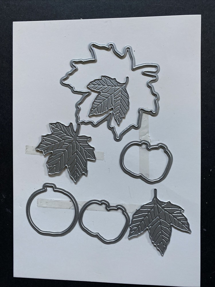 Stampin’ Cut & Emboss Gathered Leaves Dies
