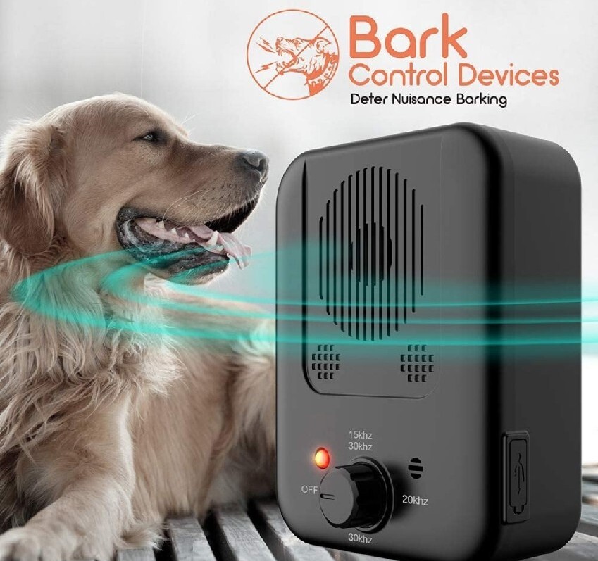 Anti Barking Device, Auto Dog Barking Control Devices with 3 Adjustable...