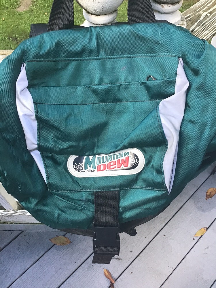 Mountain Dew Green Large Backpack ( Pre Owned)