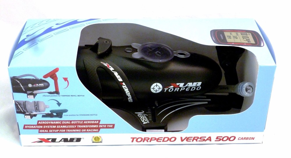 X-Lab Torpedo Versa 500 Carbon Black Triathlon Hydration System Xlab