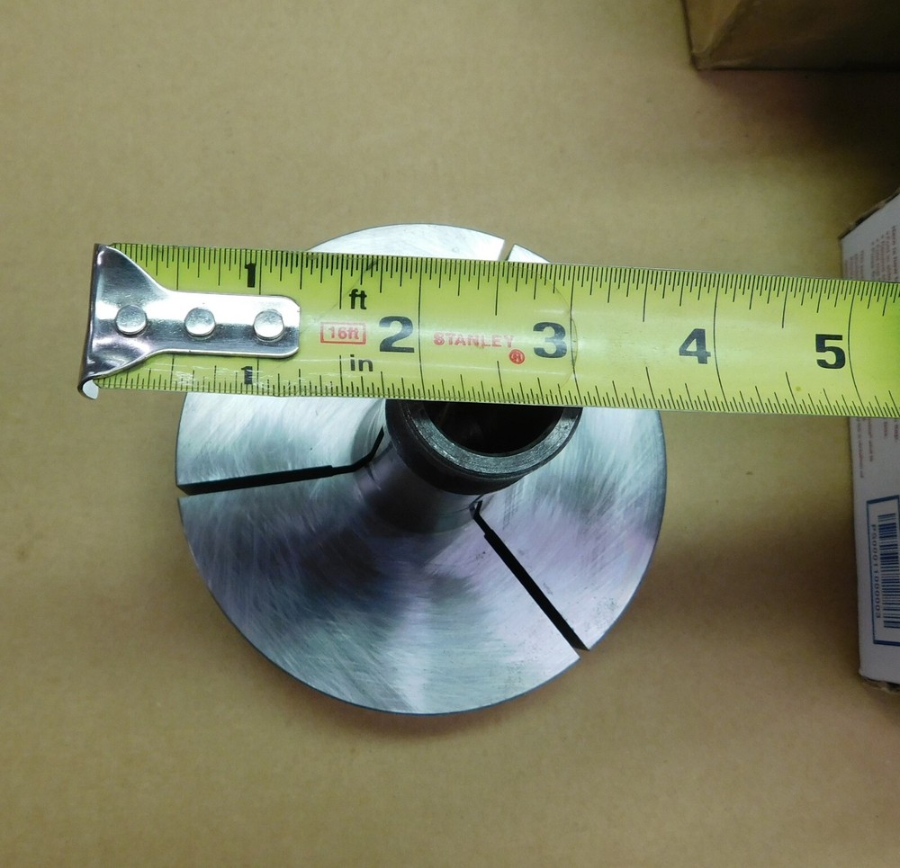 5C Step Collet 5", One-Piece 1" Thick Solid Stock