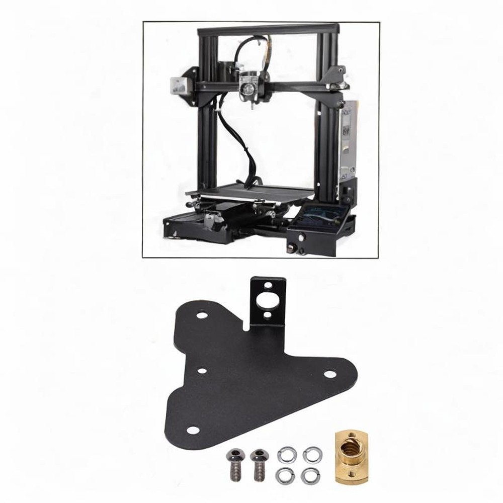 Z-axis Back Passive Block Plate Replace Screw Bracket for Ender 3