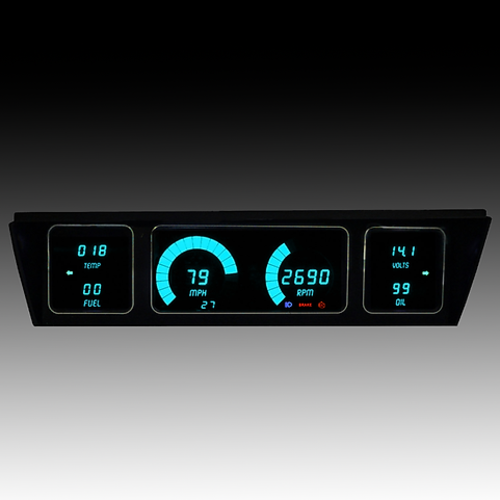 1977-1990 Impala/Caprice LED Direct Replacement Gauge Cluster, Red LEDs
