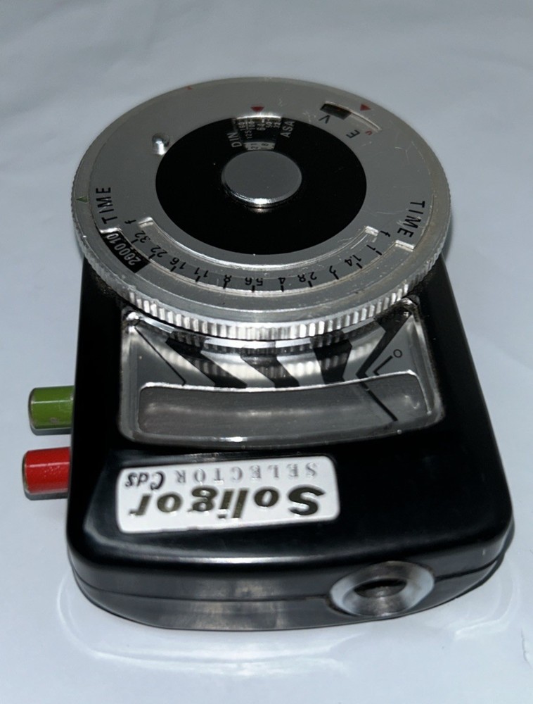 VINTAGE SOLIGOR SELECTOR CDS LIGHT METER- Untested