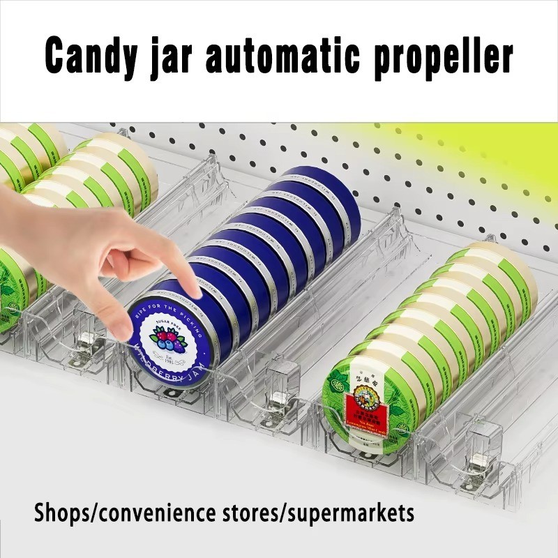 Lip Cigarette Automatic Replenishment Storage Rack Supermarket Candy Box