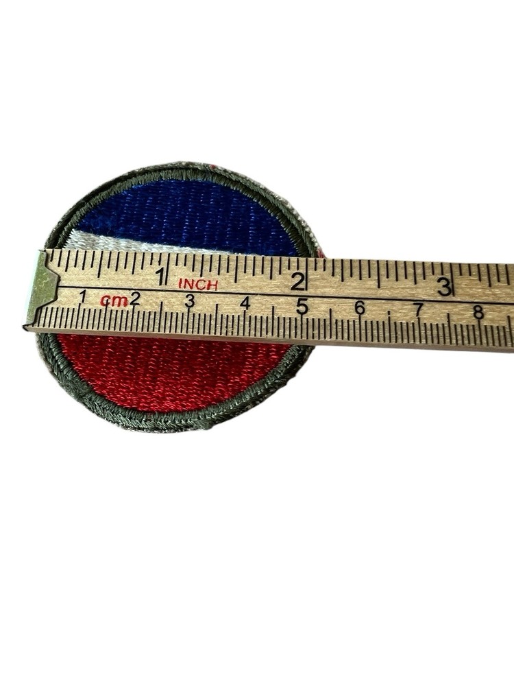 Army Ground Forces White Back Patch WWII Original