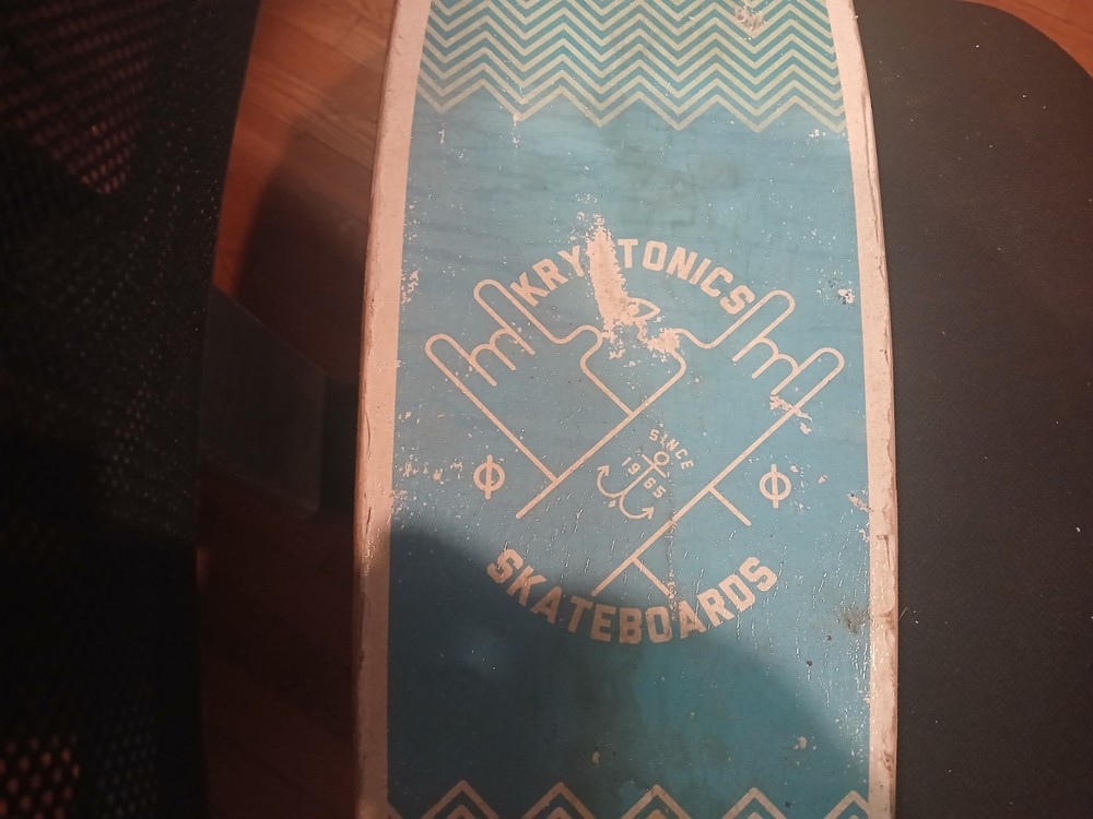 kryptonics 36" longboard cruiser skateboard