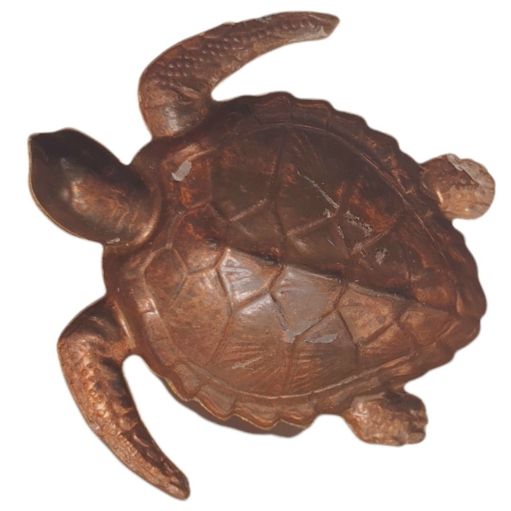 Antique Victorian Turtle Relief Stamping