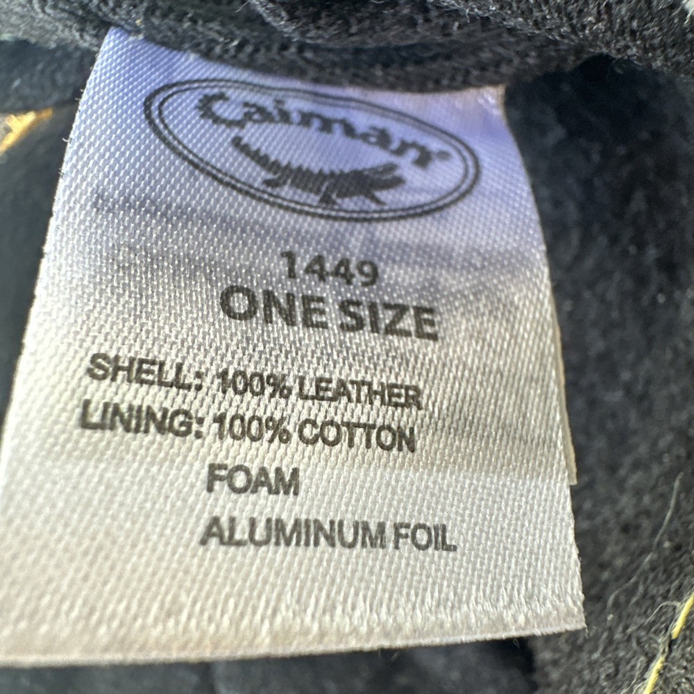 Caiman One Size Welding Gloves Model# 1449