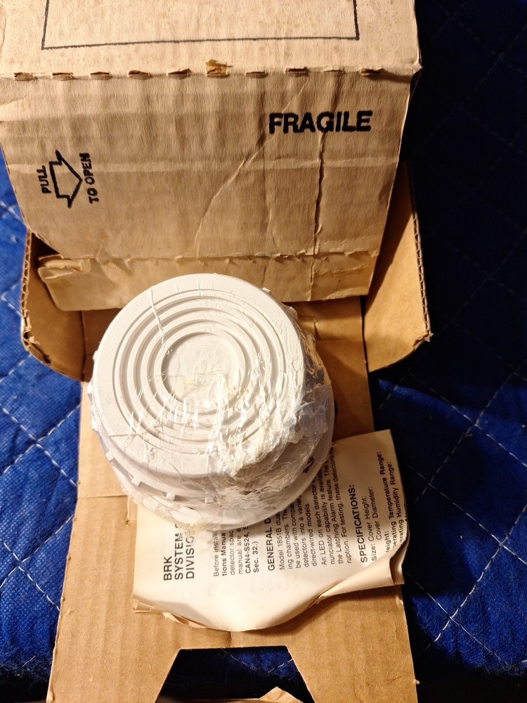 New System Sensor/BRK 1851B Smoke Detector