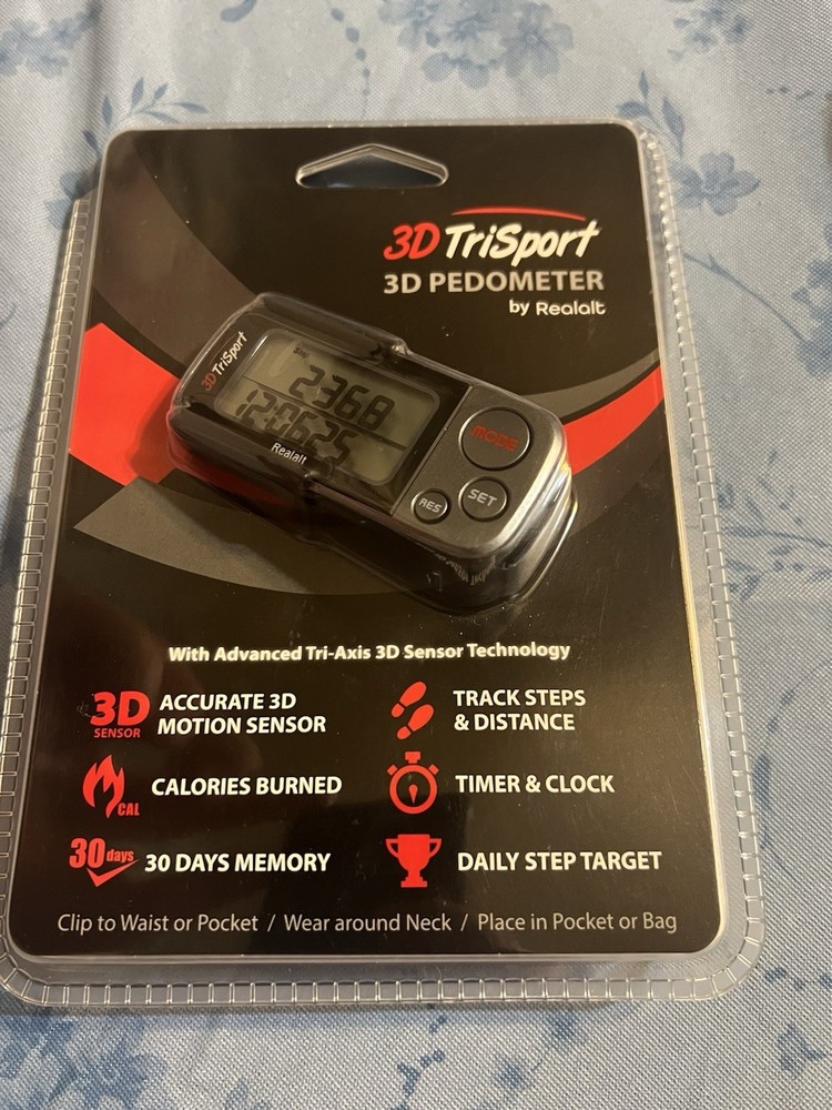 TriSport 3D Pedometer Model: RTS01