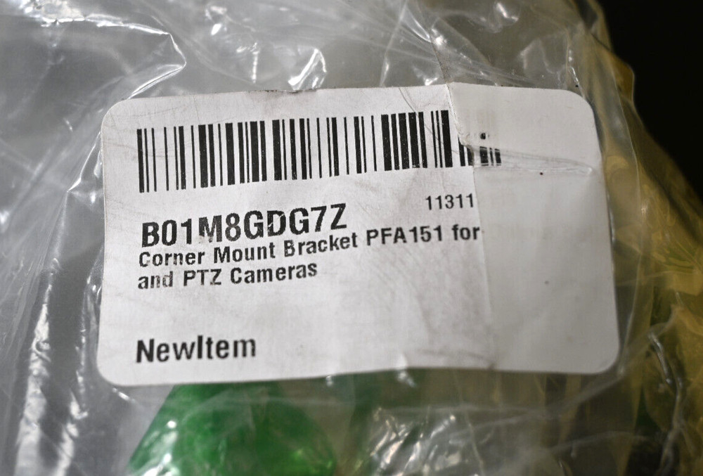 PFA151 Universal Corner Mounting Bracket Security Camera Accessory Mount for IP