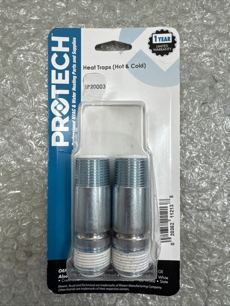 Rheem Water Heater Heat Trap Nipple Kit SP20003