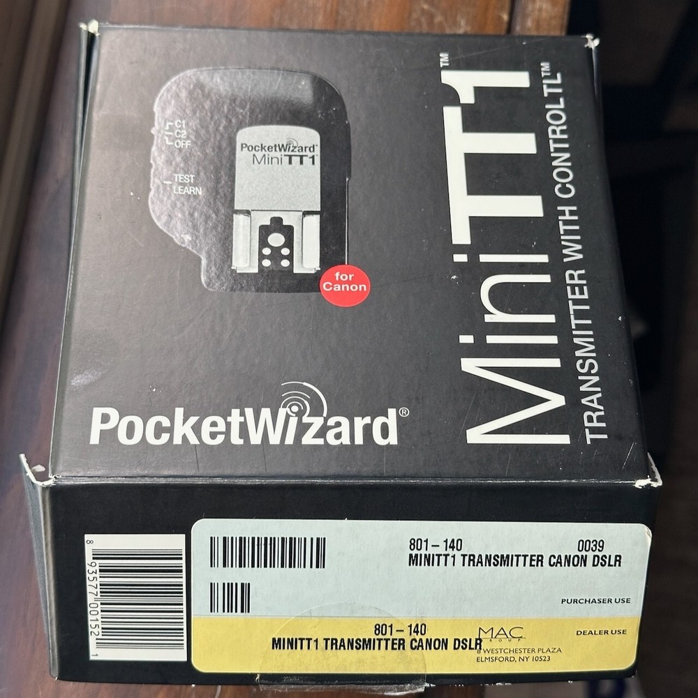 PocketWizard Mini TT1 Transmitter For Canon Digital Cameras