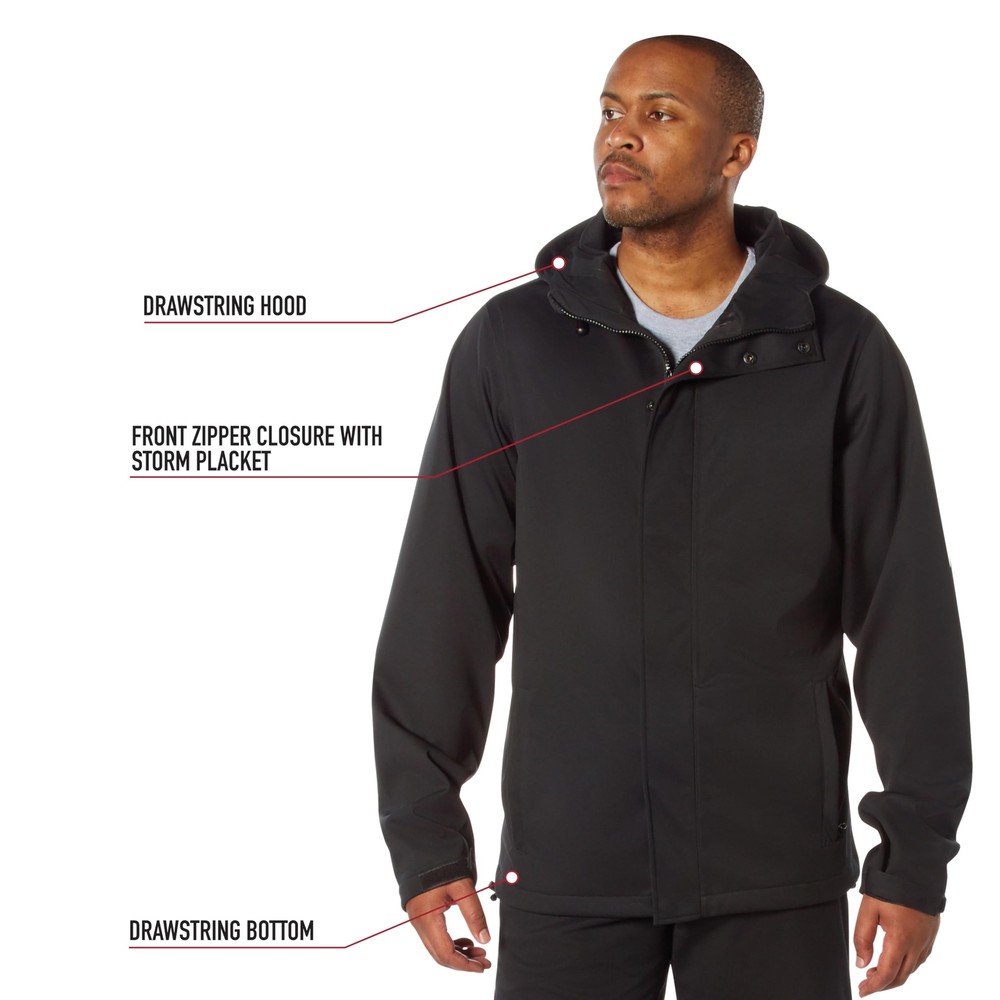 Rothco Shadow Ops Waterproof Rain Jacket 40250 - L