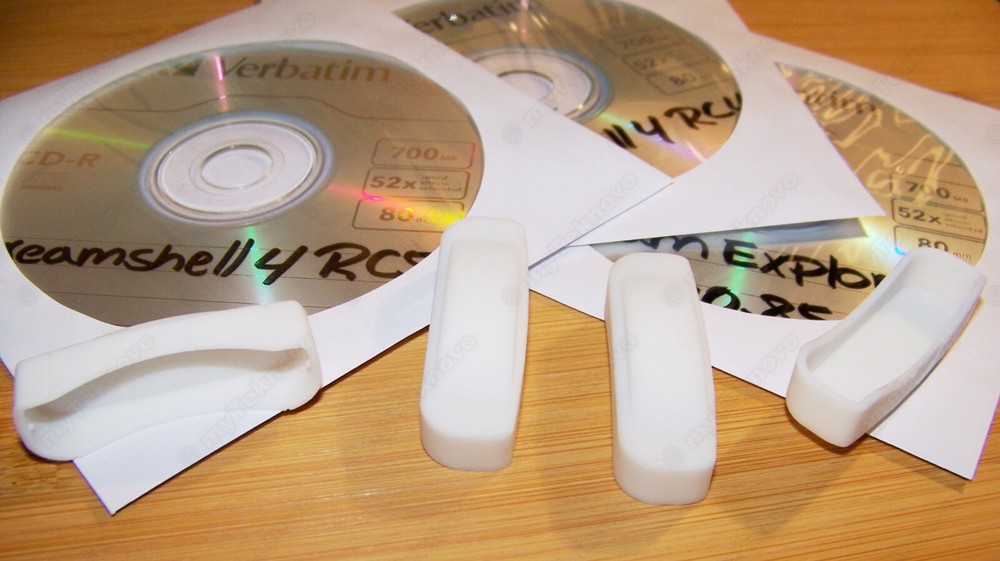 4x 3D Printed WHITE CAP Dust Cover for Dreamcast VMU + Dreamshell Pack Explorer