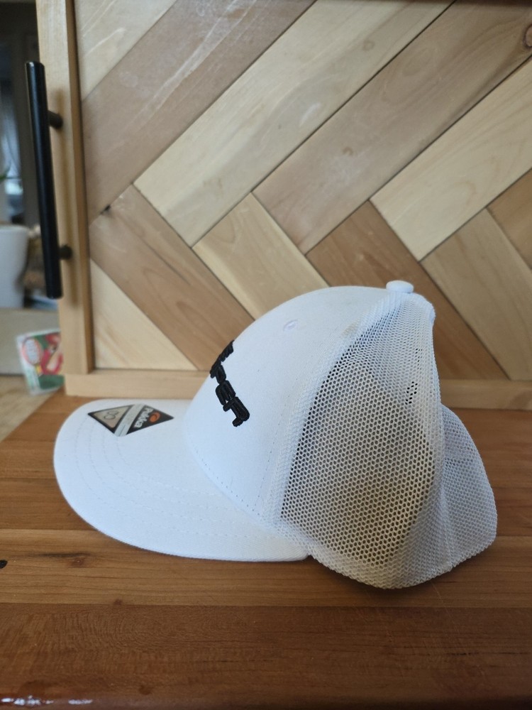 NWT True Temper Adjustable Golf Golfing Hat White Embroidered