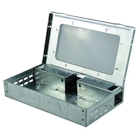 Mouse Trap, Clear, 10.5X6.5X2 In,  32J090