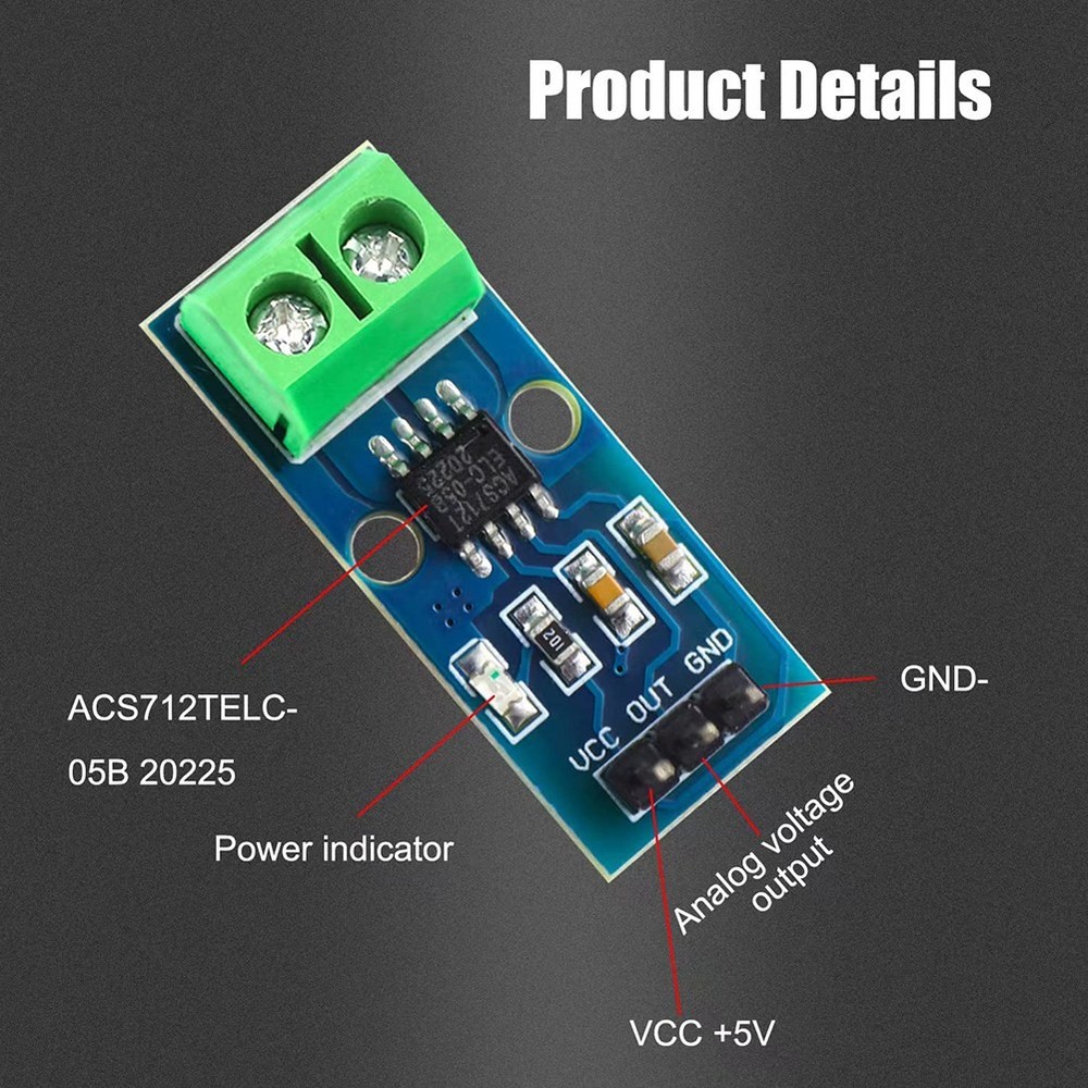 ACS712--Power Sensor Board-Power Sensor Board U5Z49095