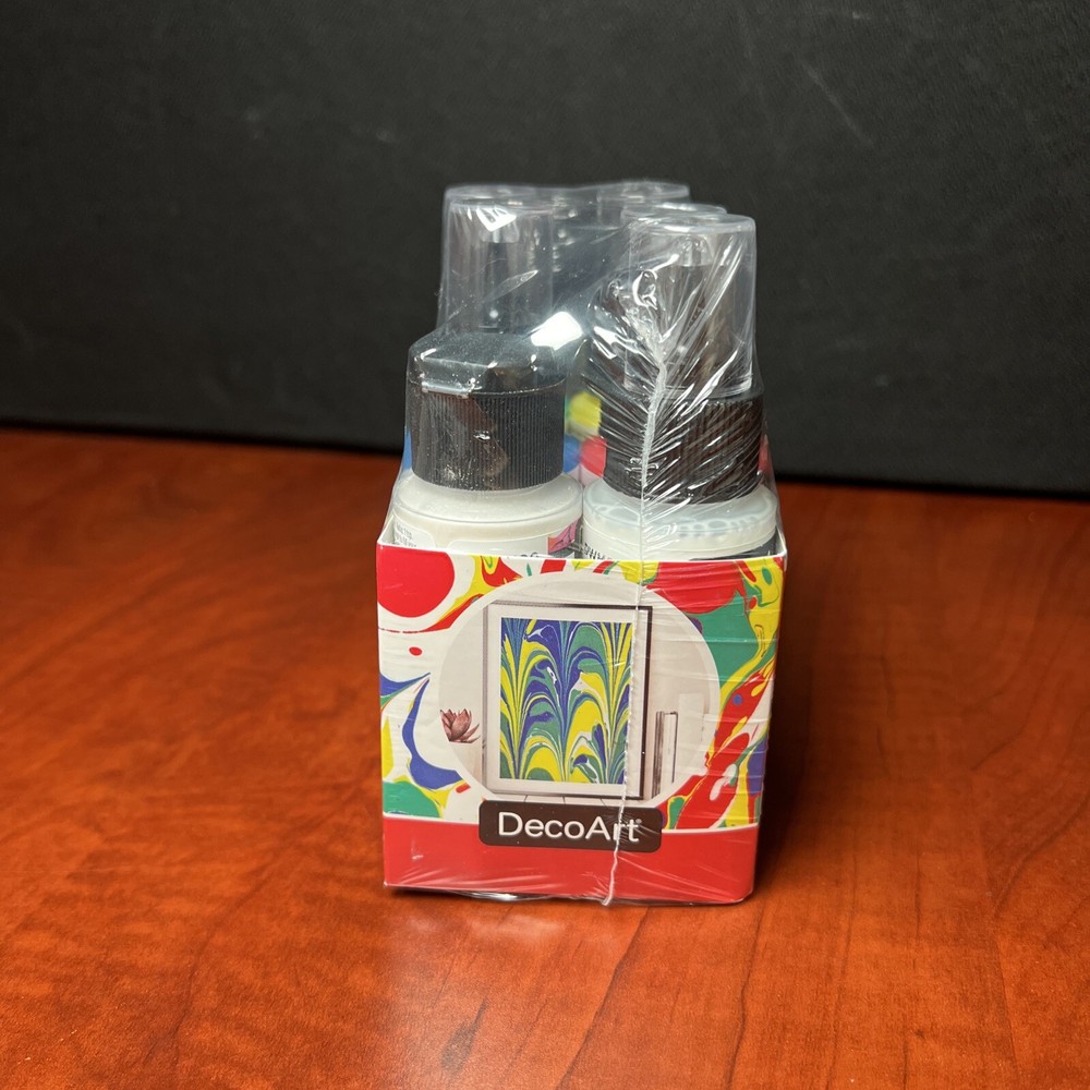 DecoArt Water Primaries Value Pack 2oz 6/Pkg - Various (1729) New