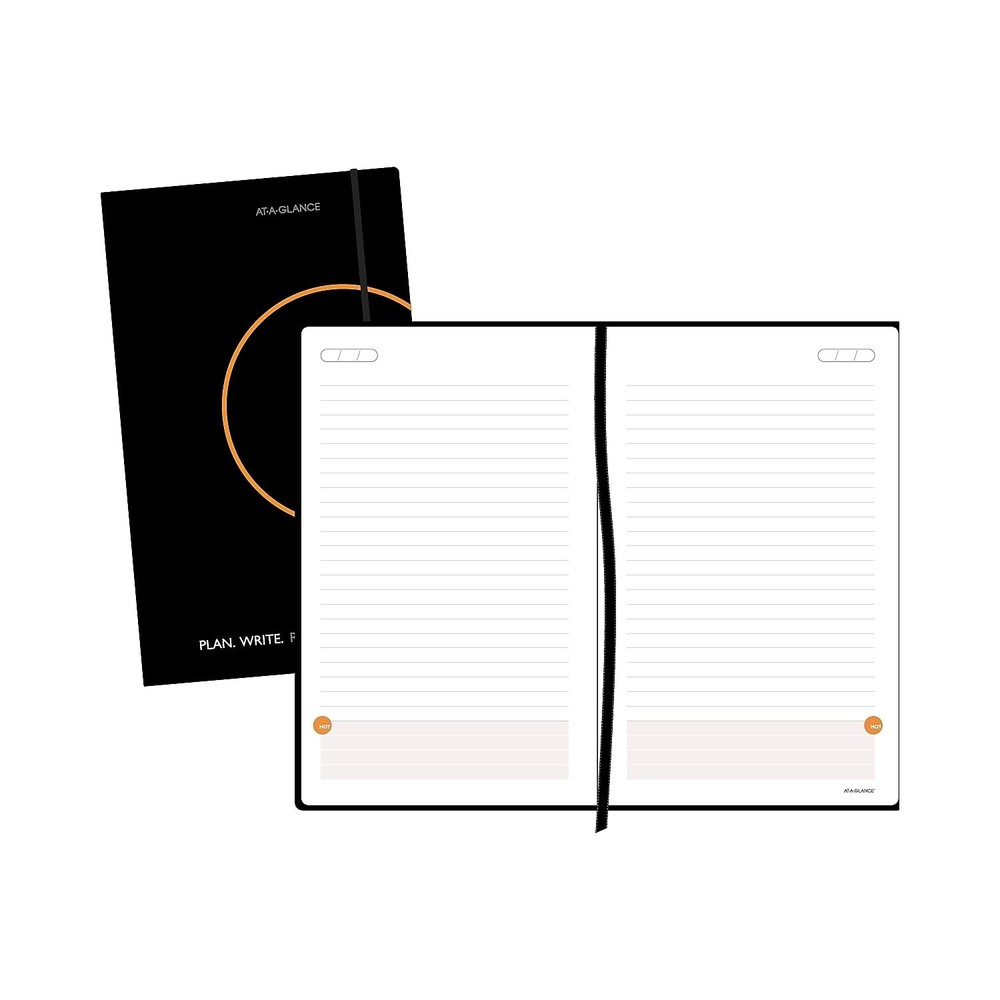 AT-A-GLANCE Plan.Write.Remember. Perfect Bound Planning Notebook, Lined with ...