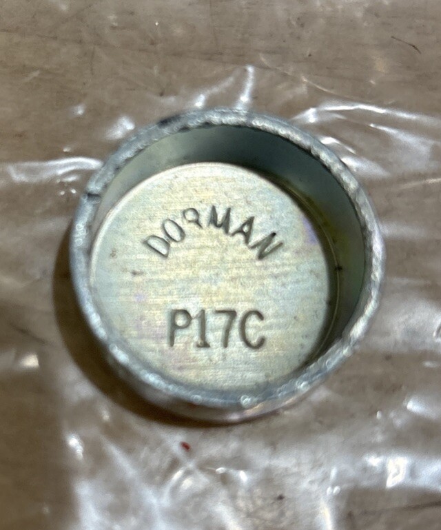 Dorman Expansion Plug 555-017 NOS