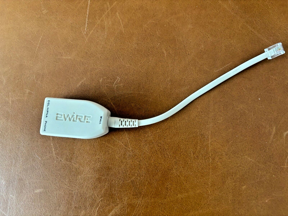 2WIRE DSL Filter LFT4-2-GB 2-Line Ethernet Cable Phone Line Splitter