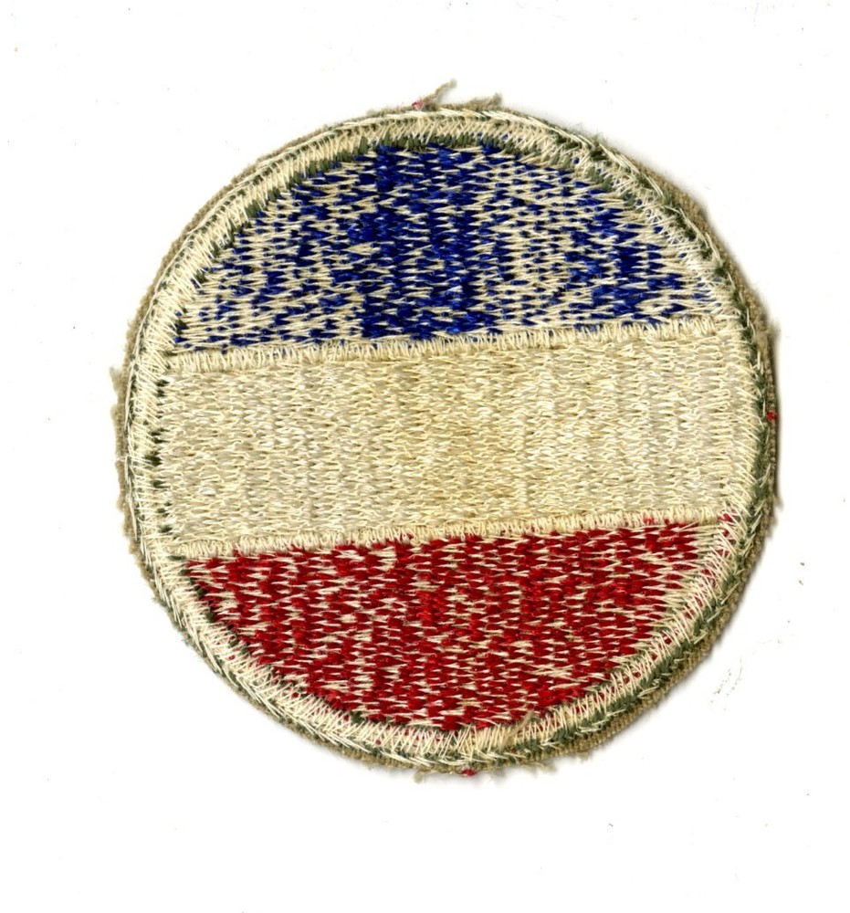 Army Ground Forces White Back Patch WWII Original