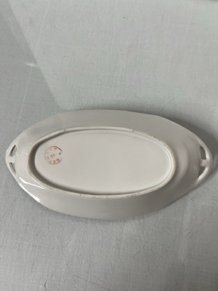 Germany Floral Handled Dish