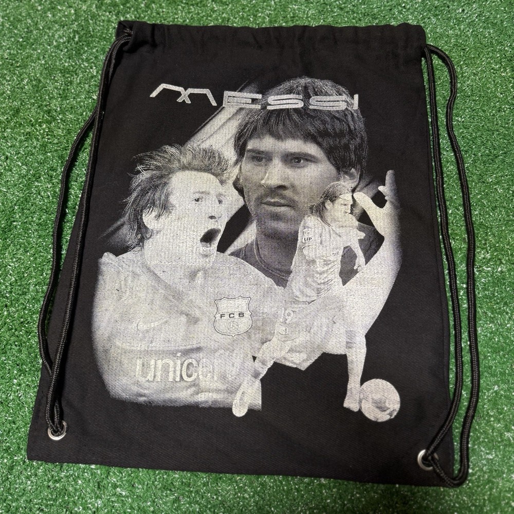 Lionel Messi Two-Sided Draw String Bag