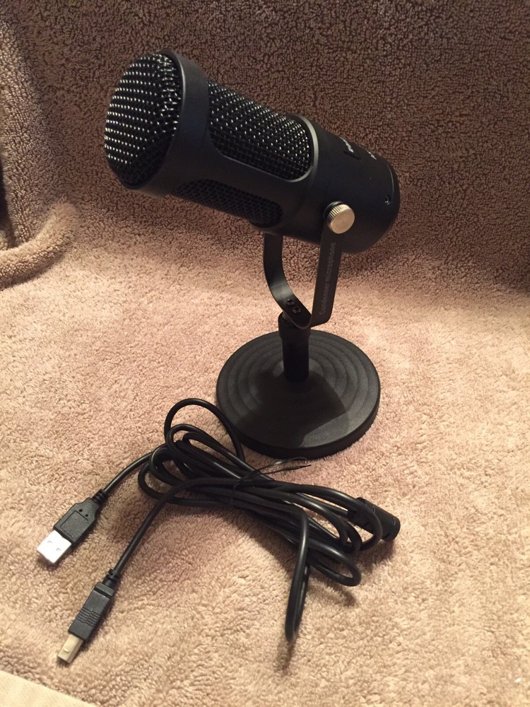 Microphone USB, Condenser Podcast Microphone for Computer