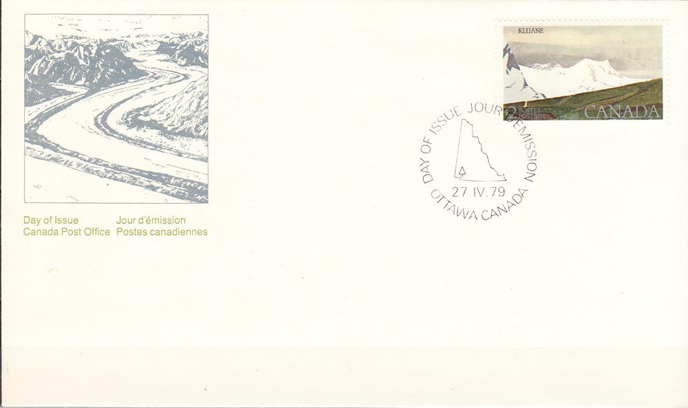 W CANADA 0727 FDC KLUANE NATIONAL PARK