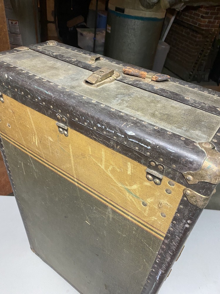 Vintage travel trunk