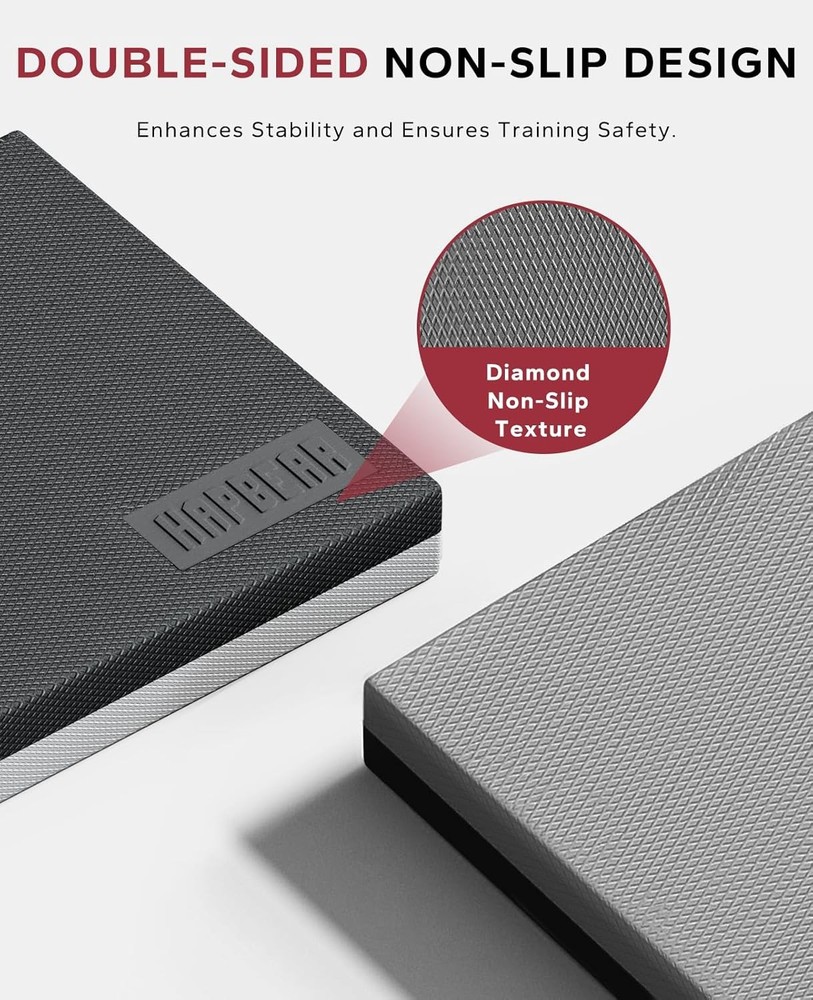 Exercise Balance Pad - 15" Non-Slip Textured Bottom Stability