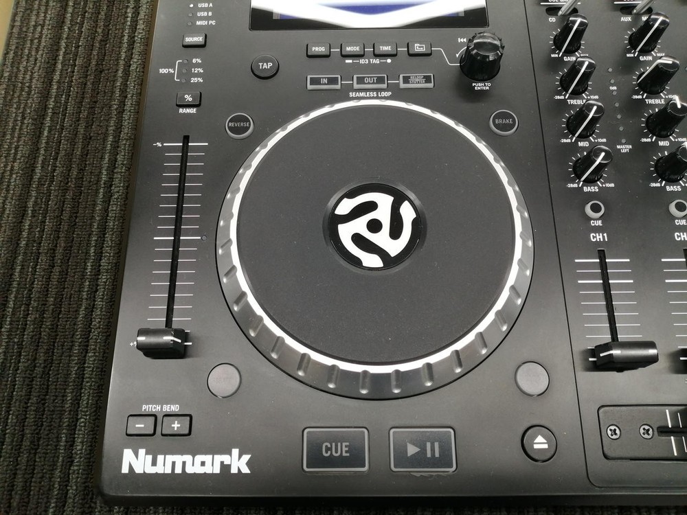 Numark MixDeck Express DJ Controller – CD/USB/Computer Standalone DJ System