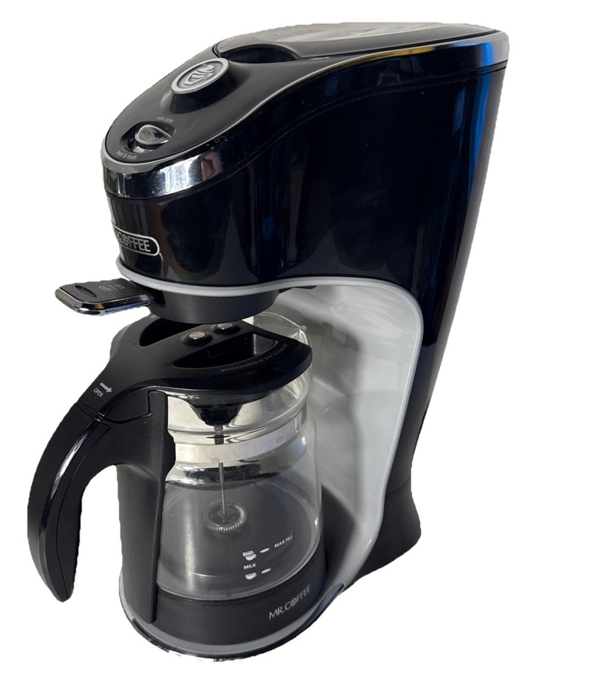 Mr. Coffee Cafe Latte Maker Coffee Hot Chocolate Maker Model BVMC-EL1PF Tested