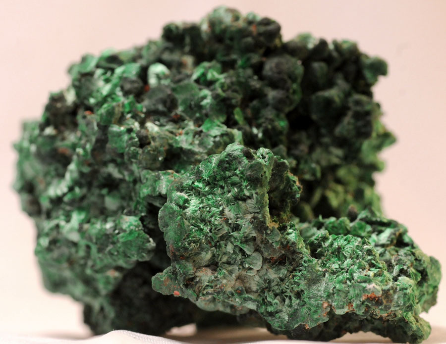 #0118 Malachite - Nice piece - Ball and Hairy Type Malachite!