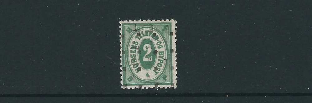 DENMARK HORSENS TELEPHON OG LOCAL POST circa (?) VF USED