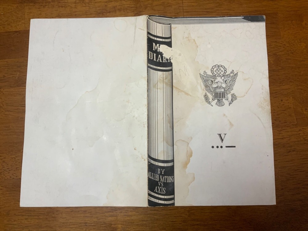 WWII 1942 My Diary Remember Pearl Harbor Certificate