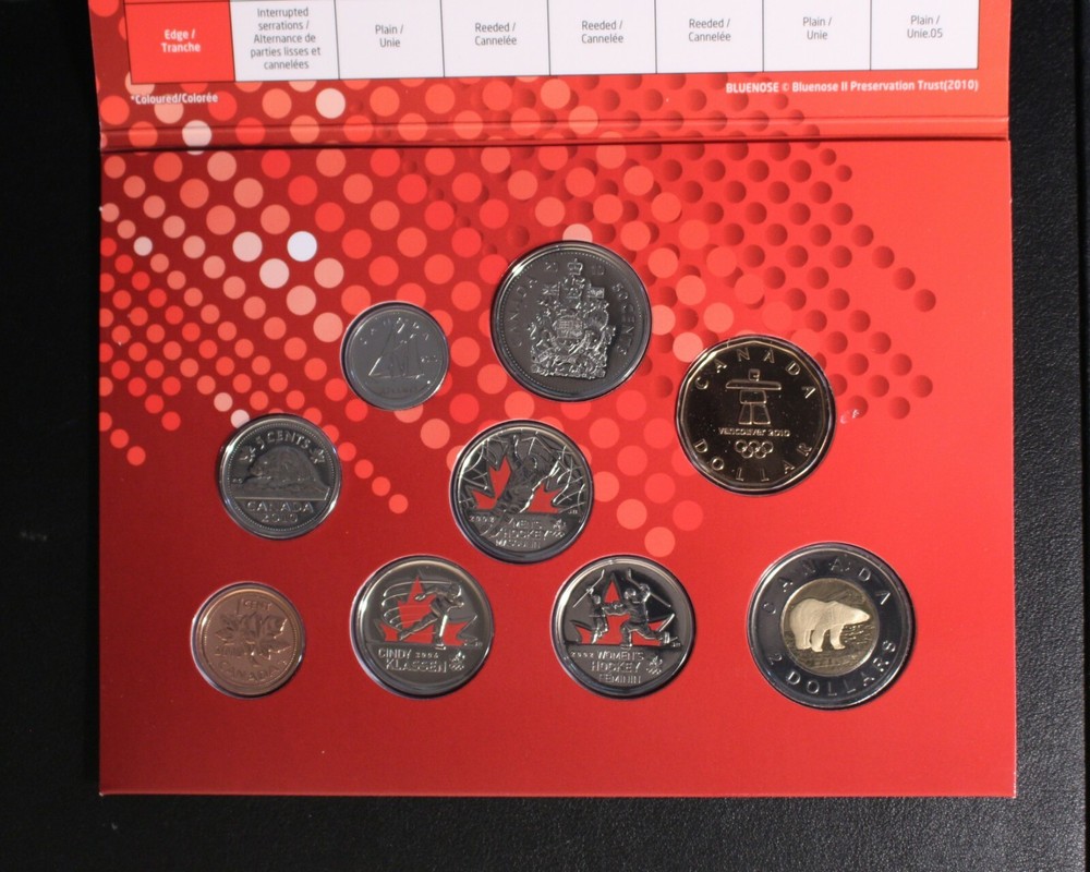 Canada 2010 - Special Edition Olympic Uncirculated Mint Set