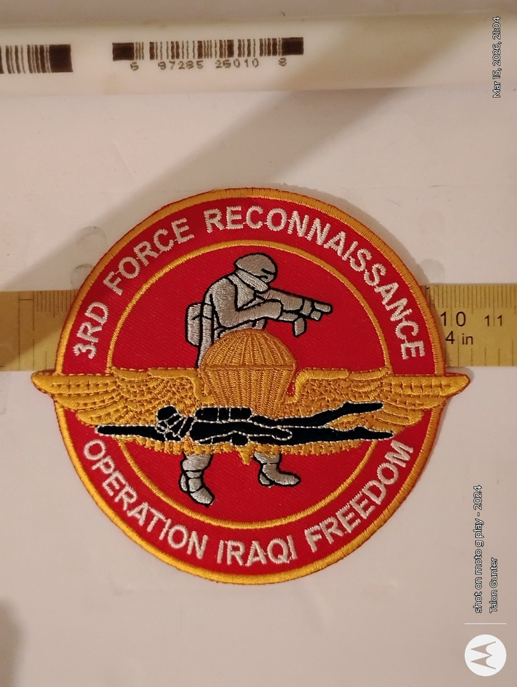 assorted 1960's -2000 Marine Corps patches