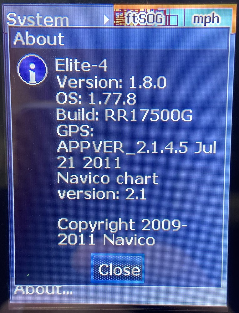 Lowrance - Elite-4 - Chartplotter/Fishfinder - Updated/Tested Good!